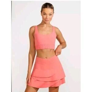 EleVen by Venus Williams Cosmos Skirt Size Small Sun Kissed Coral $98